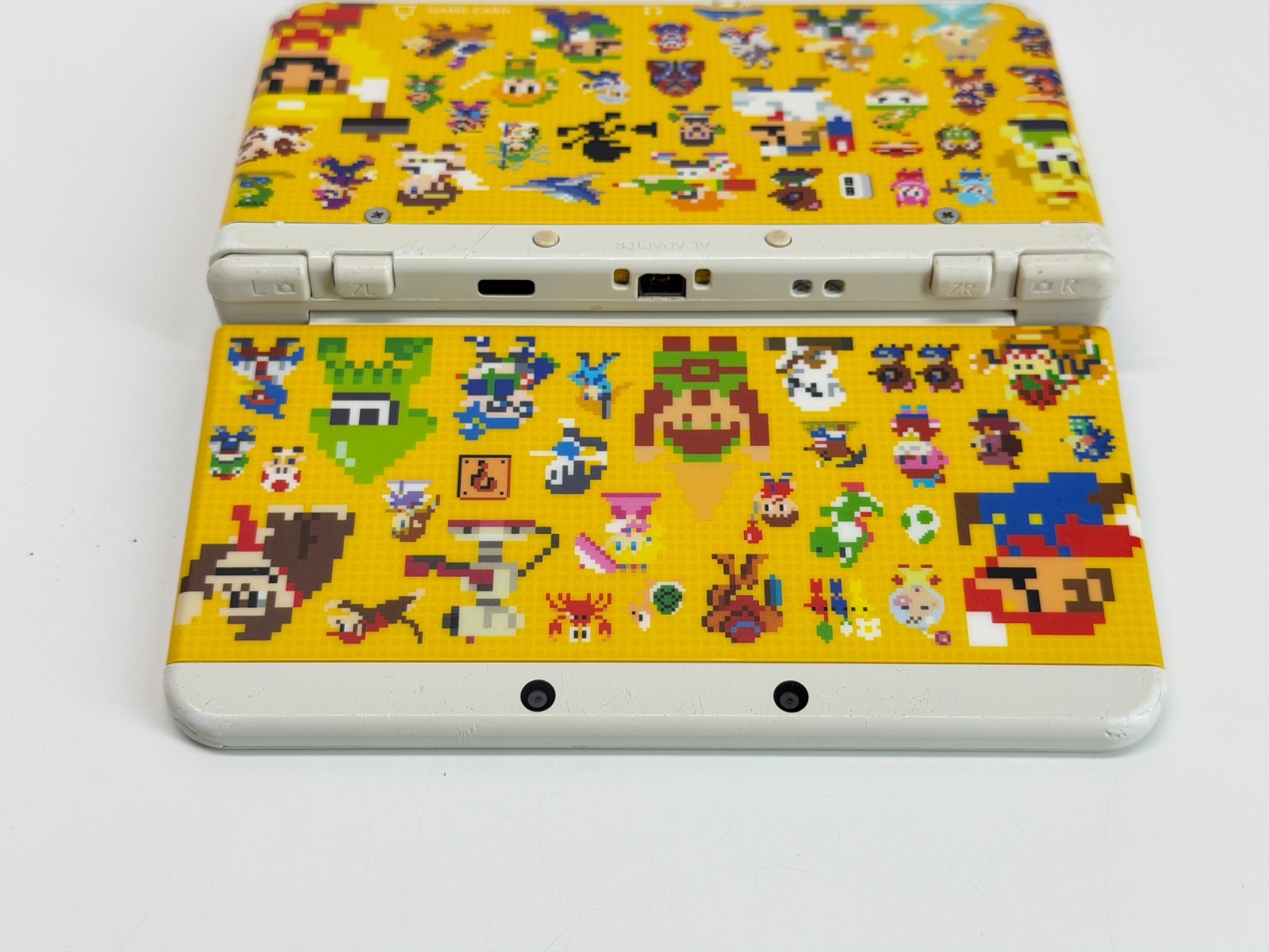 New Nintendo 3DS Handheld System Mario Edition Bundle w/Mario Bros 2 & Maker