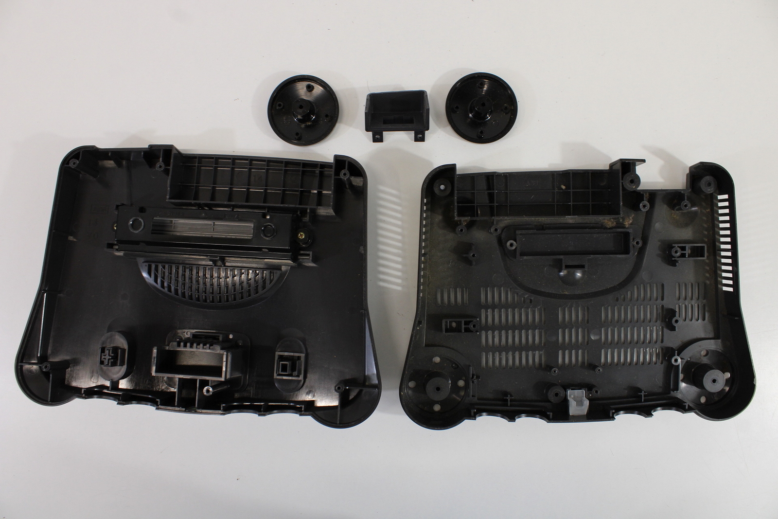 Nintendo 64 N64 Black Charcoal Gray Console Used OEM Replacement Shell Japan #14