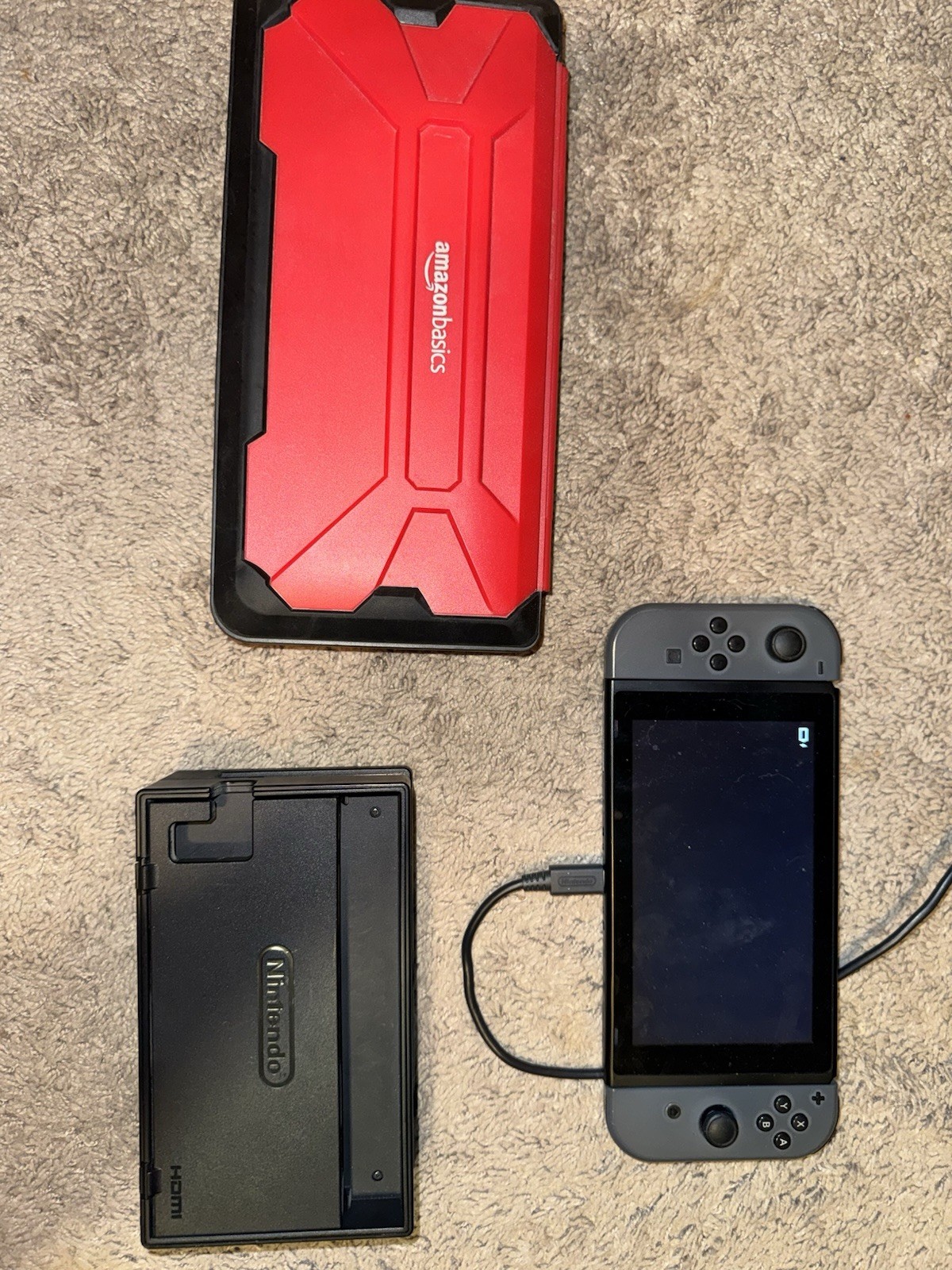 Nintendo Switch Console Gray with Dock, Gray Joy-Con, Wi-Fi Capability