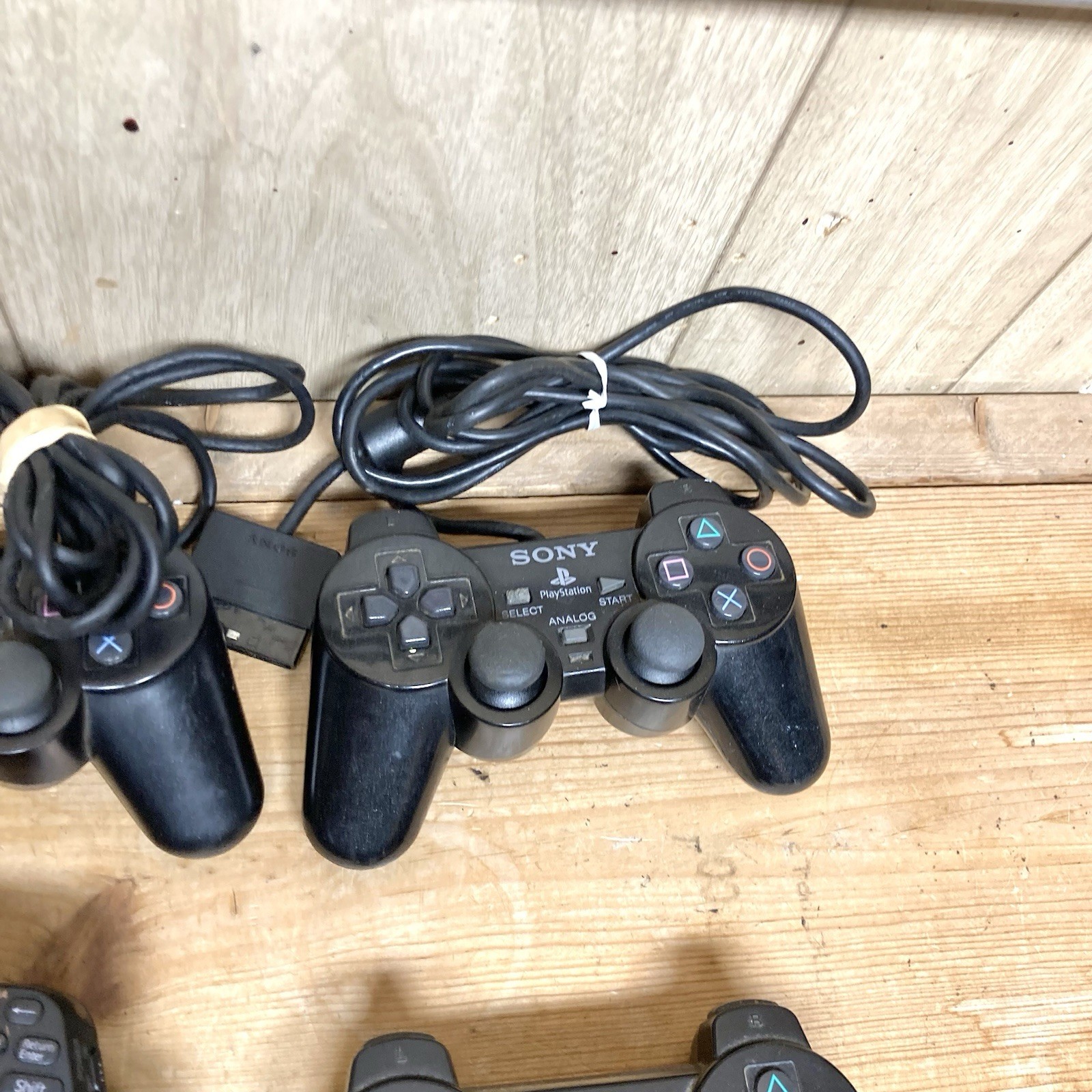 Lot Of Sony PlayStation PS1 PS2 PS3 Controllers Xbox OEM 3rd Party – UNTESTED