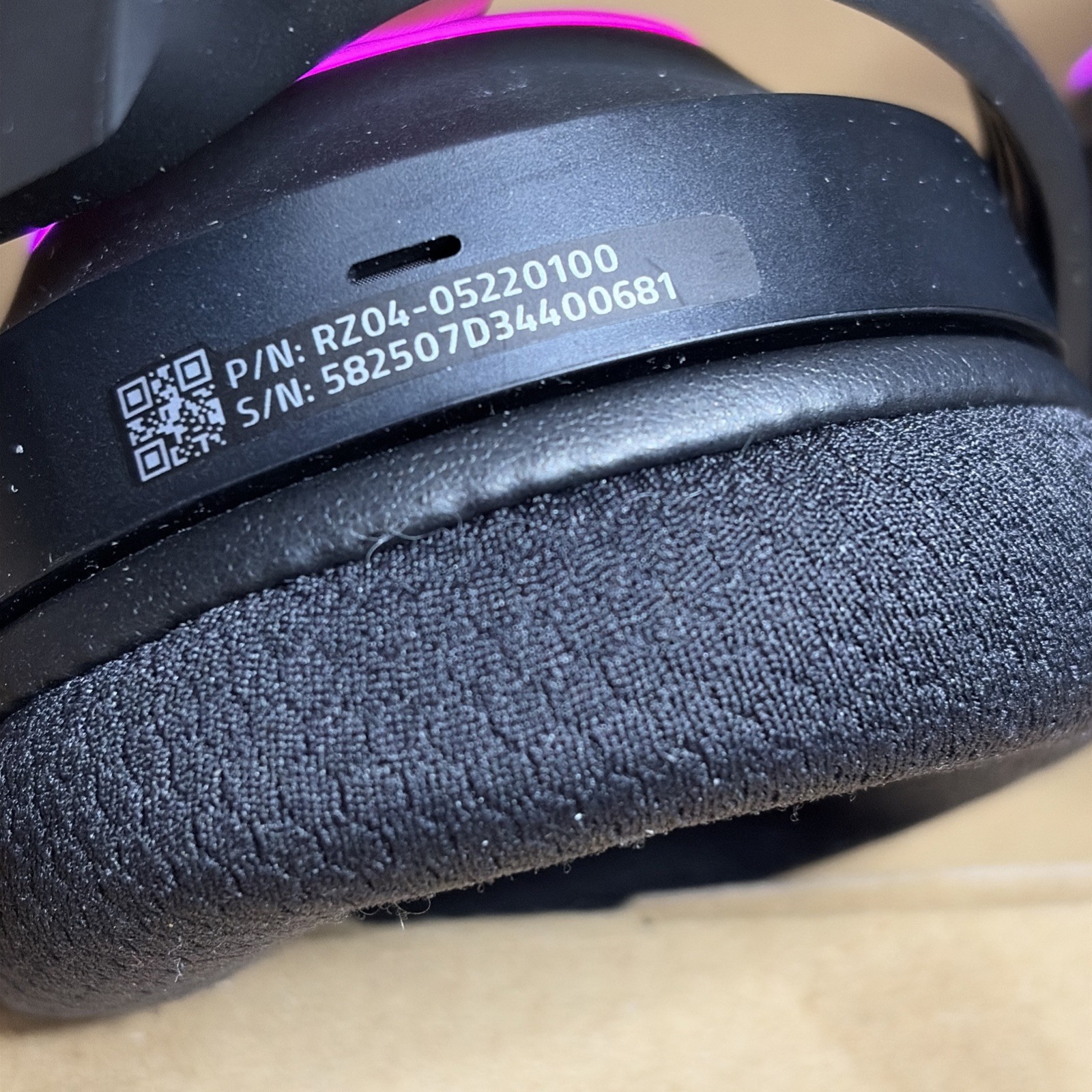 Razer Barracuda X Chroma Wireless RGB Gaming Headset NO DONGLE OR CABLES