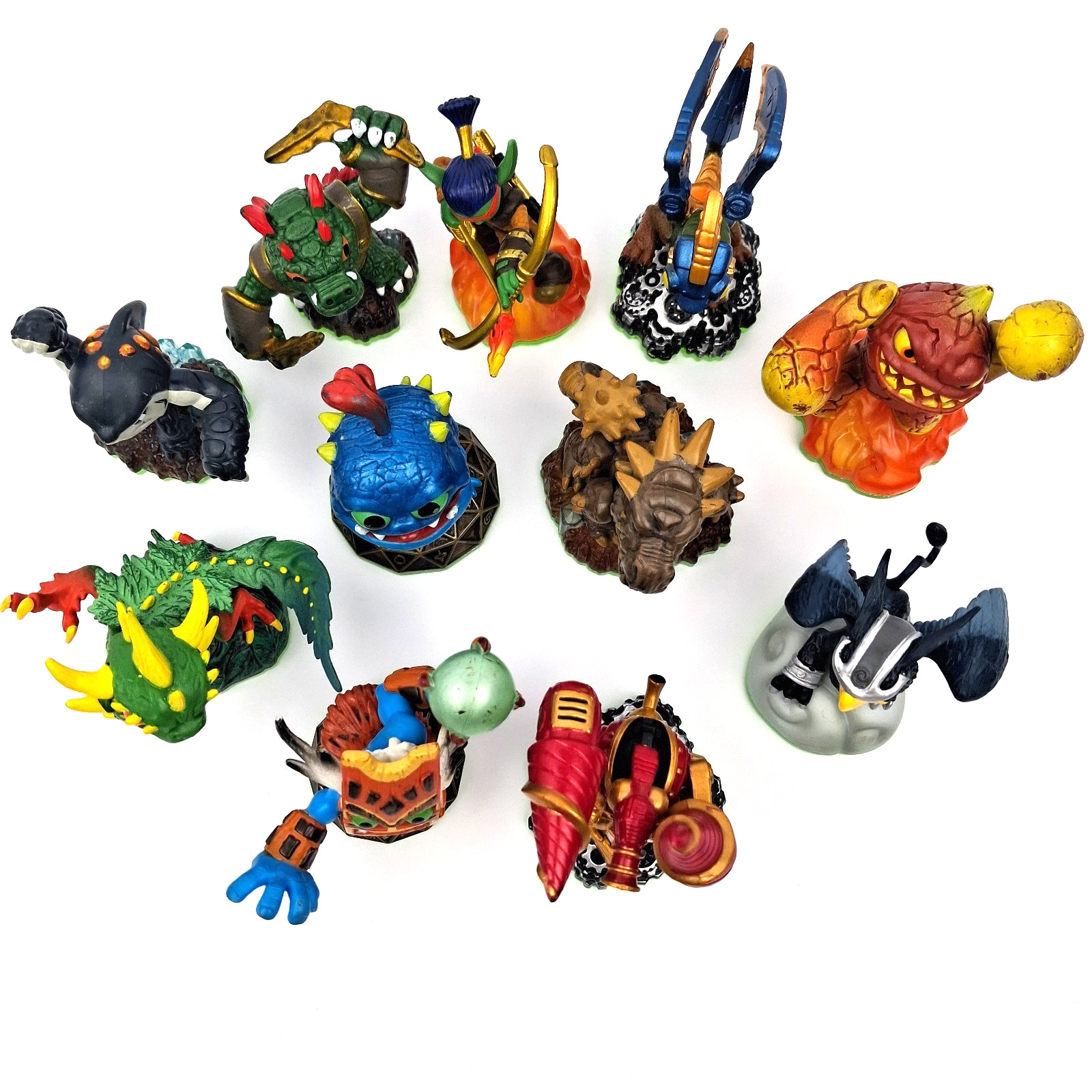 Activision Skylanders Spyro’s Adventure Lot Of 11 Figures