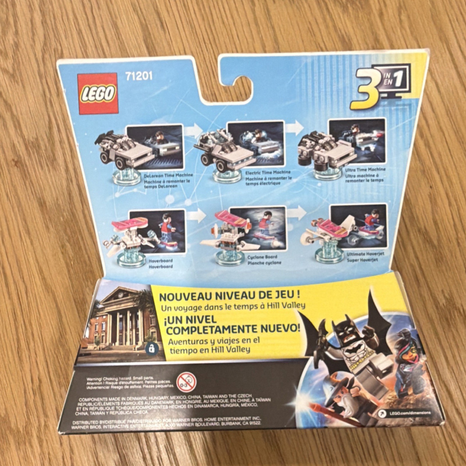LEGO Dimensions Back to the Future Level Pack 71201 Marty McFly 3-in-1 Build