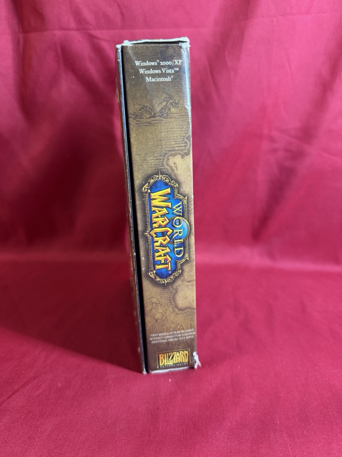 World Of Warcraft Original Big Box Release PC Blizzard – CIB 6 Discs And Inserts