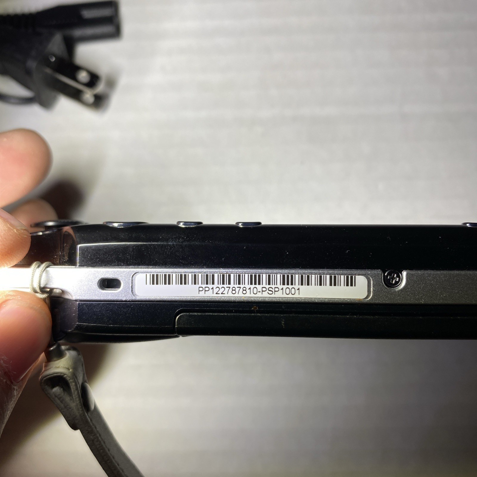 Sony PSP 1001 Black Console & Battery, Comes With Charger & Case Tested.