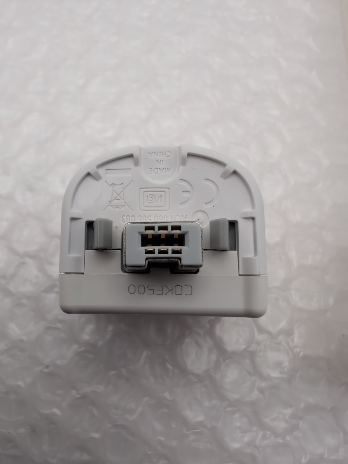 OEM Nintendo Wii RVL-026 White Motion Plus Adapter + Silicone Sleeve Cover