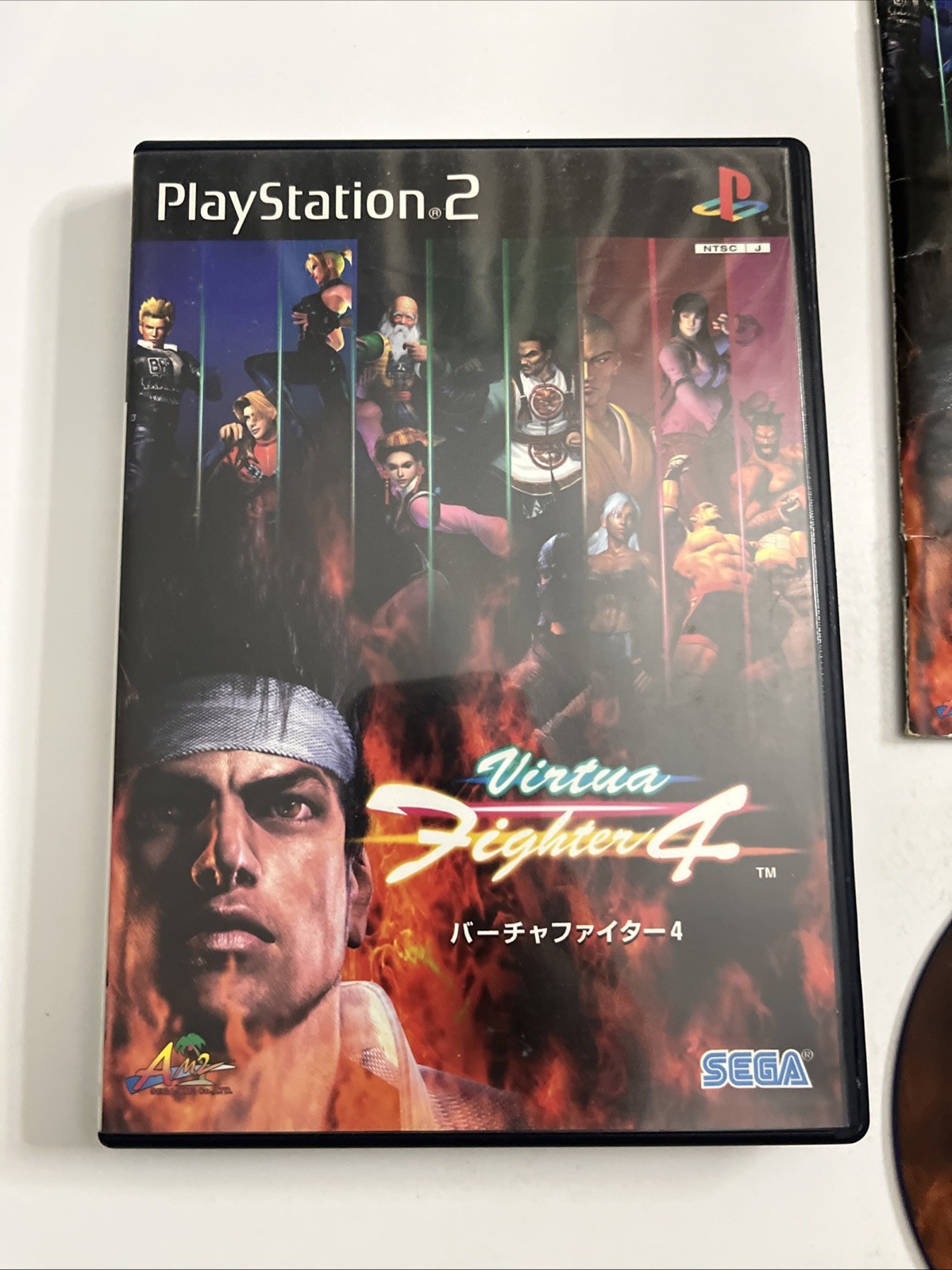 Virtua Fighter 4 2002 PS2 Sony PlayStation NTSC-J JAPAN Game Complete