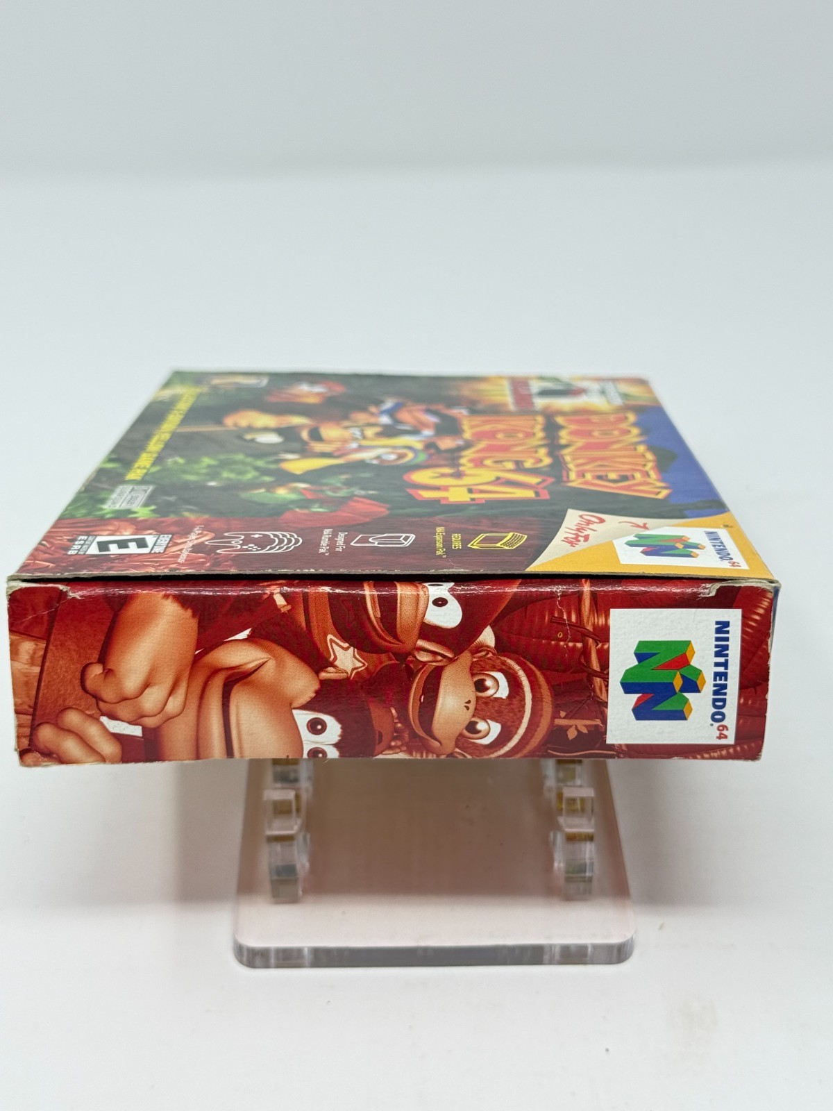 Donkey Kong 64 Game box inserts jumper pack noEX pack Excellent