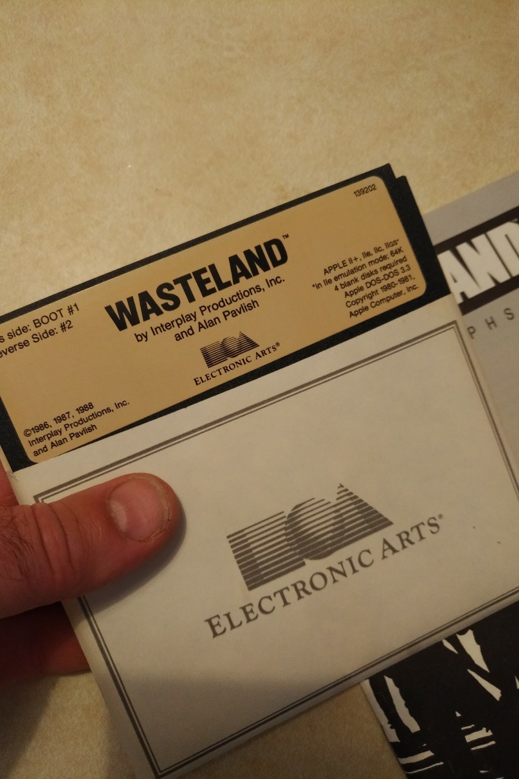 Wasteland Apple II 64K Series Electronic Arts 1988 Interplay Productions