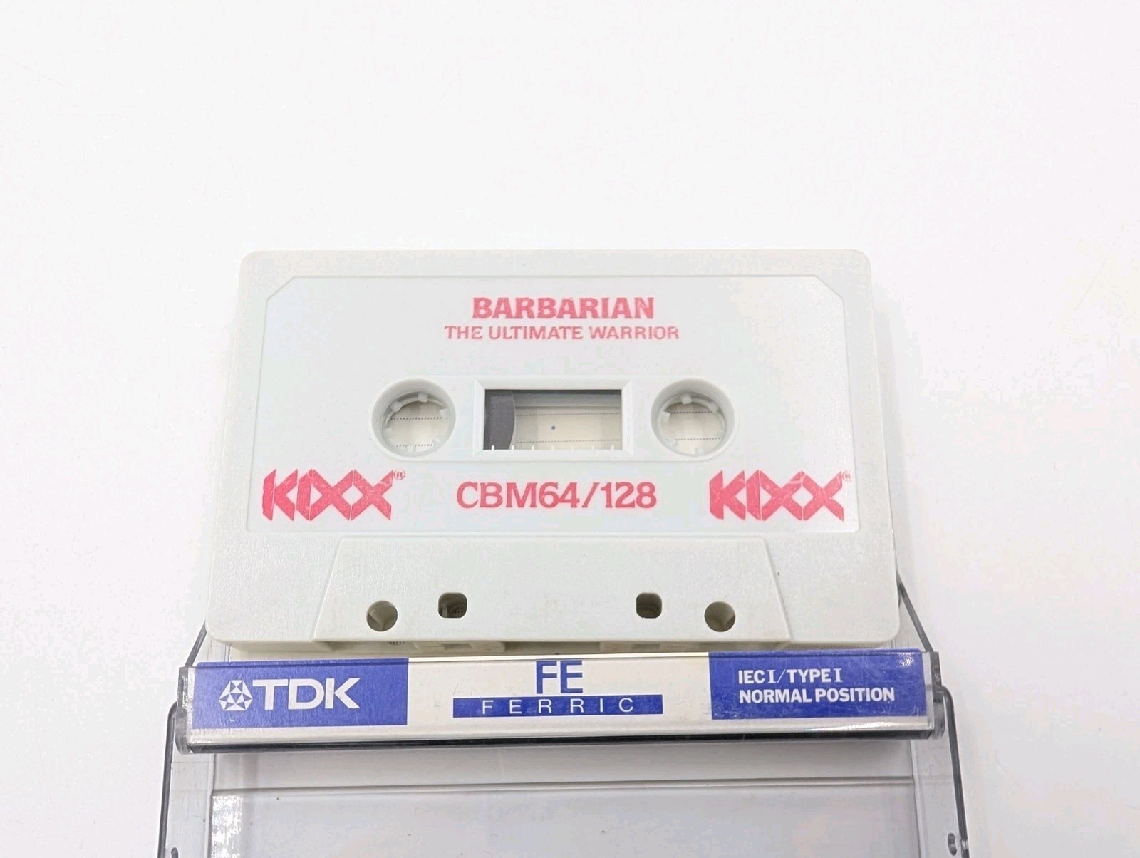 Barbarian Cassette (C64 Commodore 64/128, 1988) (260142)