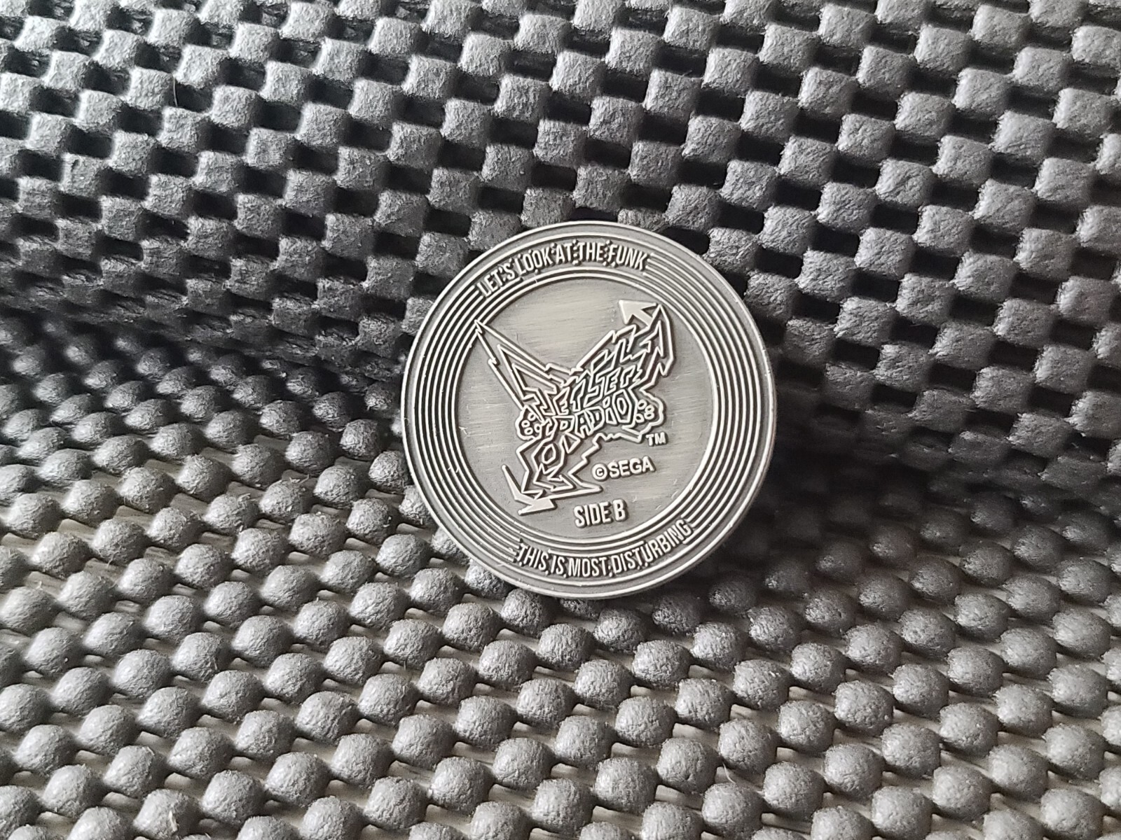 Jet Set Radio Coin Medal Sega Shop EU Exclusive 300 Units Rare Genesis Saturn CD
