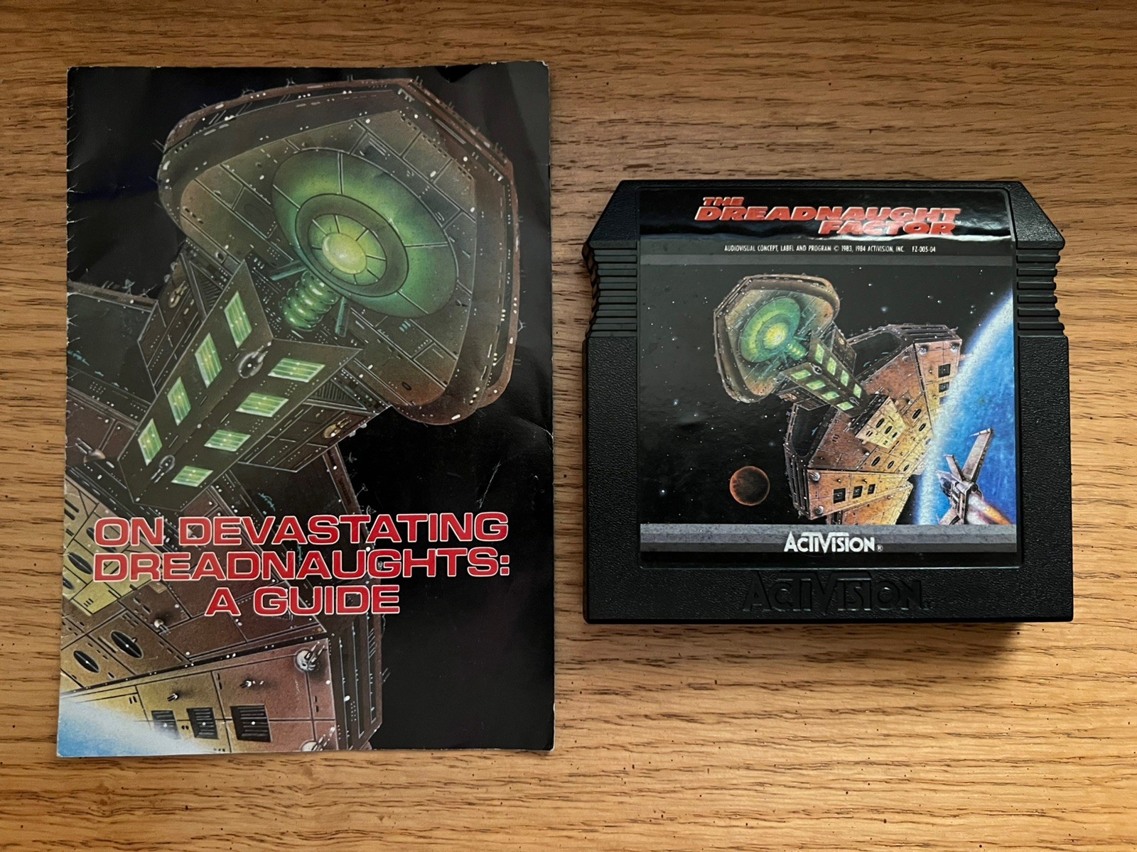 Dreadnaught Factor (Atari 5200, 1983) W/Manual – Tested