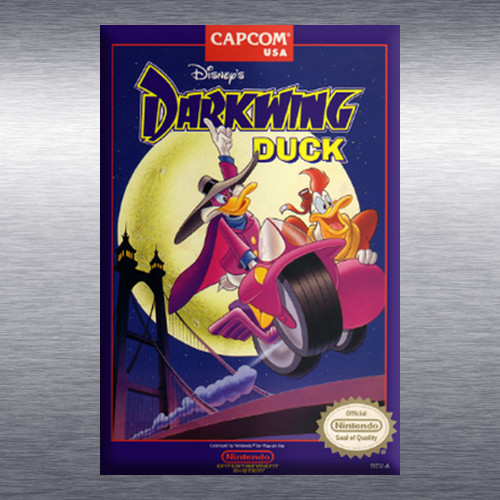 Darkwing Duck Video Game Box Art *NES* High Quality Magnet