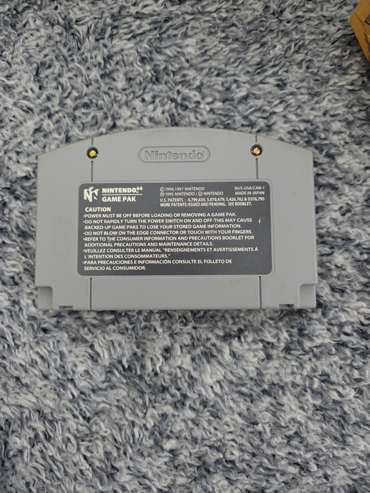 Nintendo 64 Games – Ocarina Of Time / Turok 2 / Hybrid Heaven / Perfect Dark N64