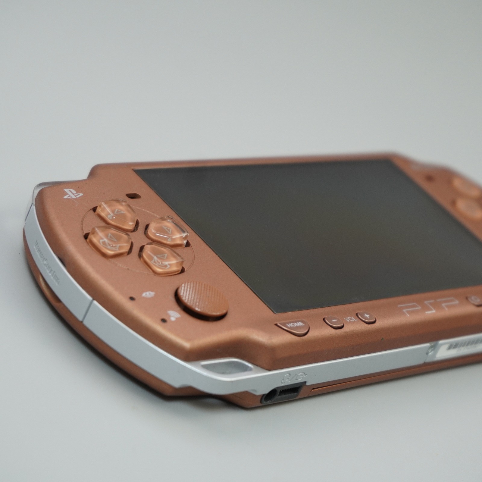 Rare Sony PSP-2000 Console Only Matte Bronze Region Free (NO BATTERY) #5767