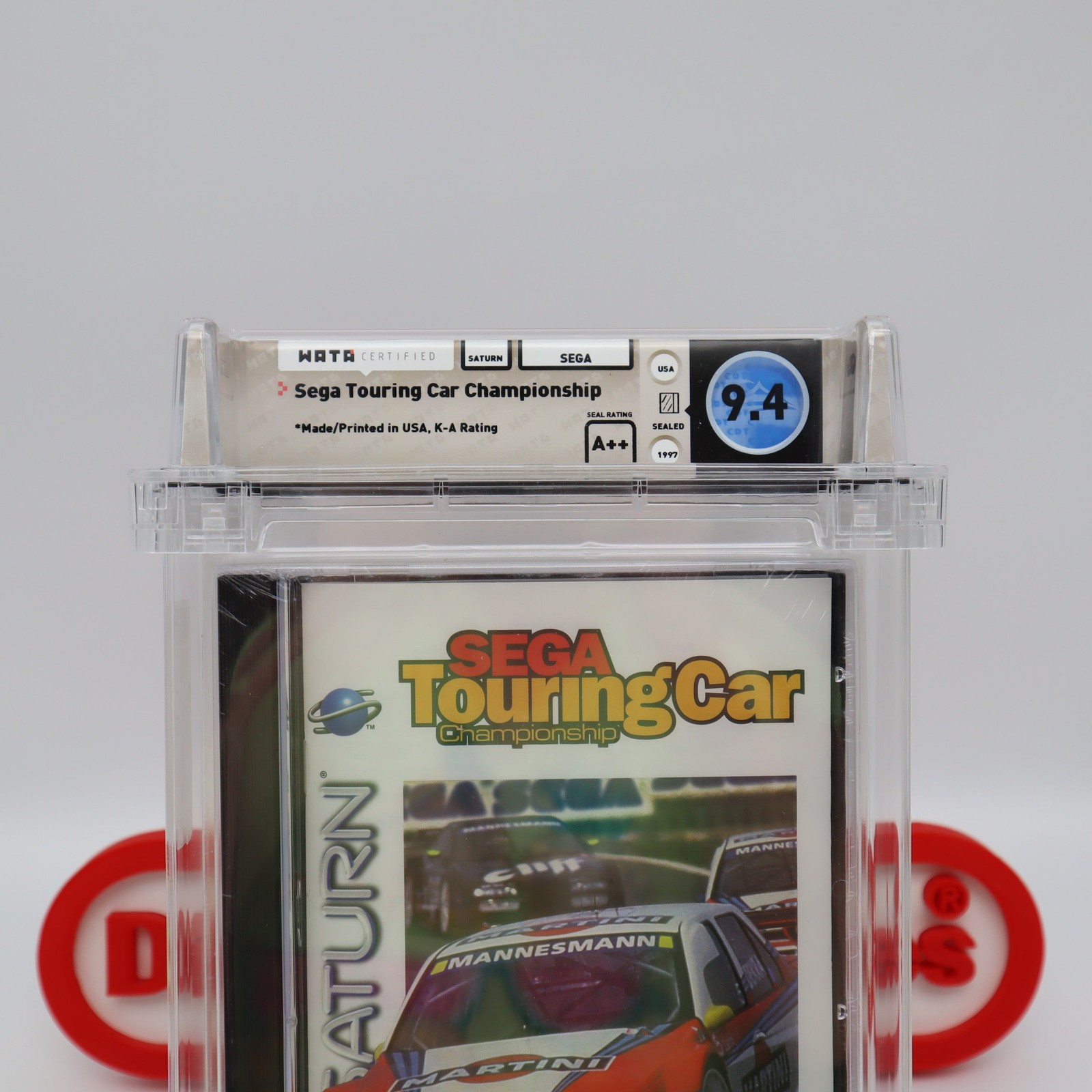 Sega Saturn SEGA TOURING CAR CHAMPIONSHIP – WATA GRADED 9.4 A++! NEW & Sealed!