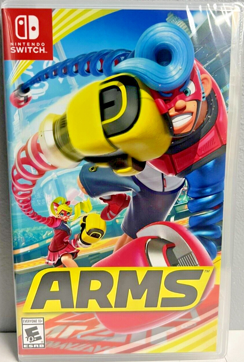 ARMS Switch Brand New Game (Multiplayer, 2017 Simulation Sports Fighting)