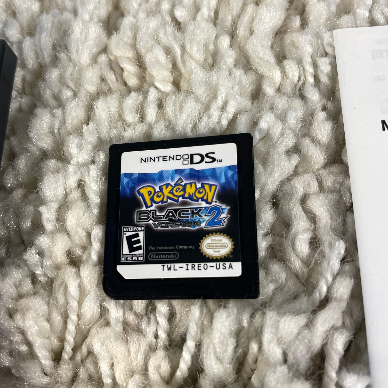 Pokémon Black Version 2 (Nintendo DS, 2012) Authentic Complete in Box CIB Tested