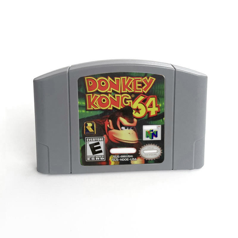 Donkey Kong Video Games US Version for Nintendo 64 Console