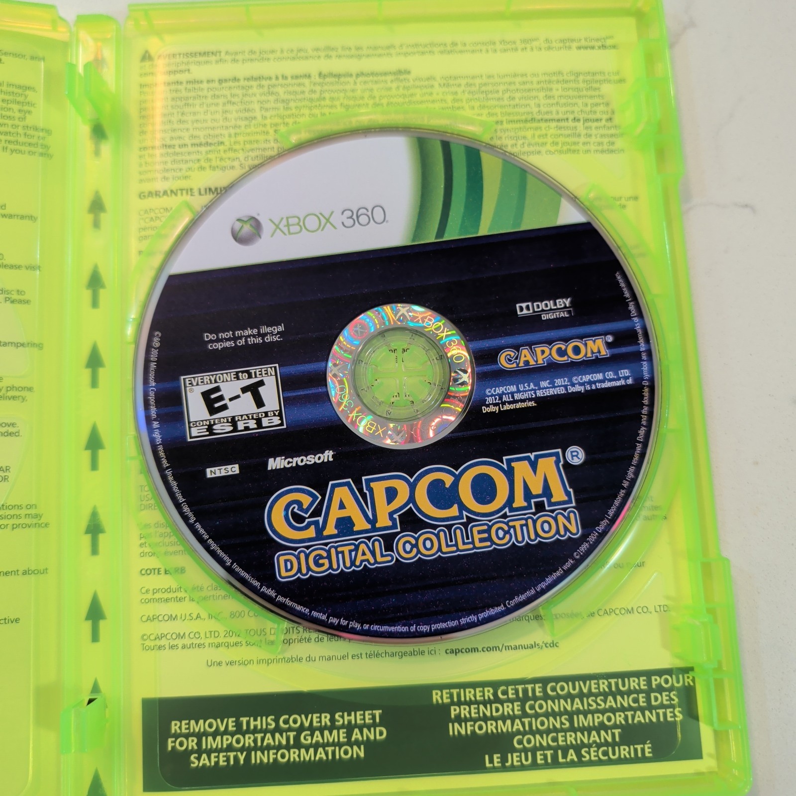 Capcom Digital Collection (Microsoft Xbox 360, 2012) No Manual – Tested