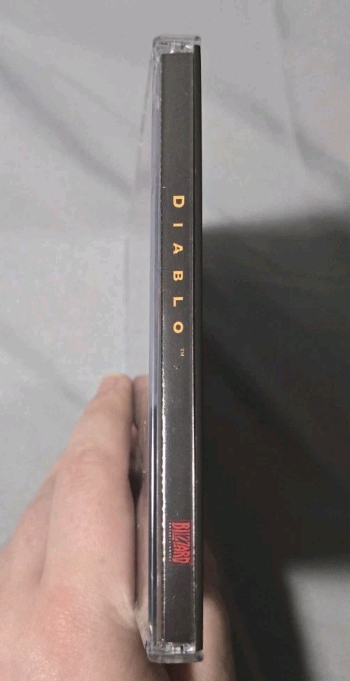 Rare Diablo PC Computer CD-ROM 1998 COMPLETE Blizzard Windows 95 Rated M HTF OOP