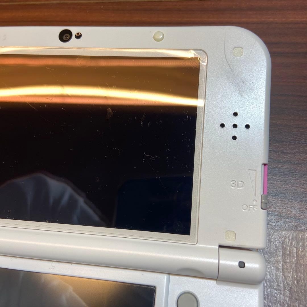 New 3DSLL body pink x white 4689 From Japan
