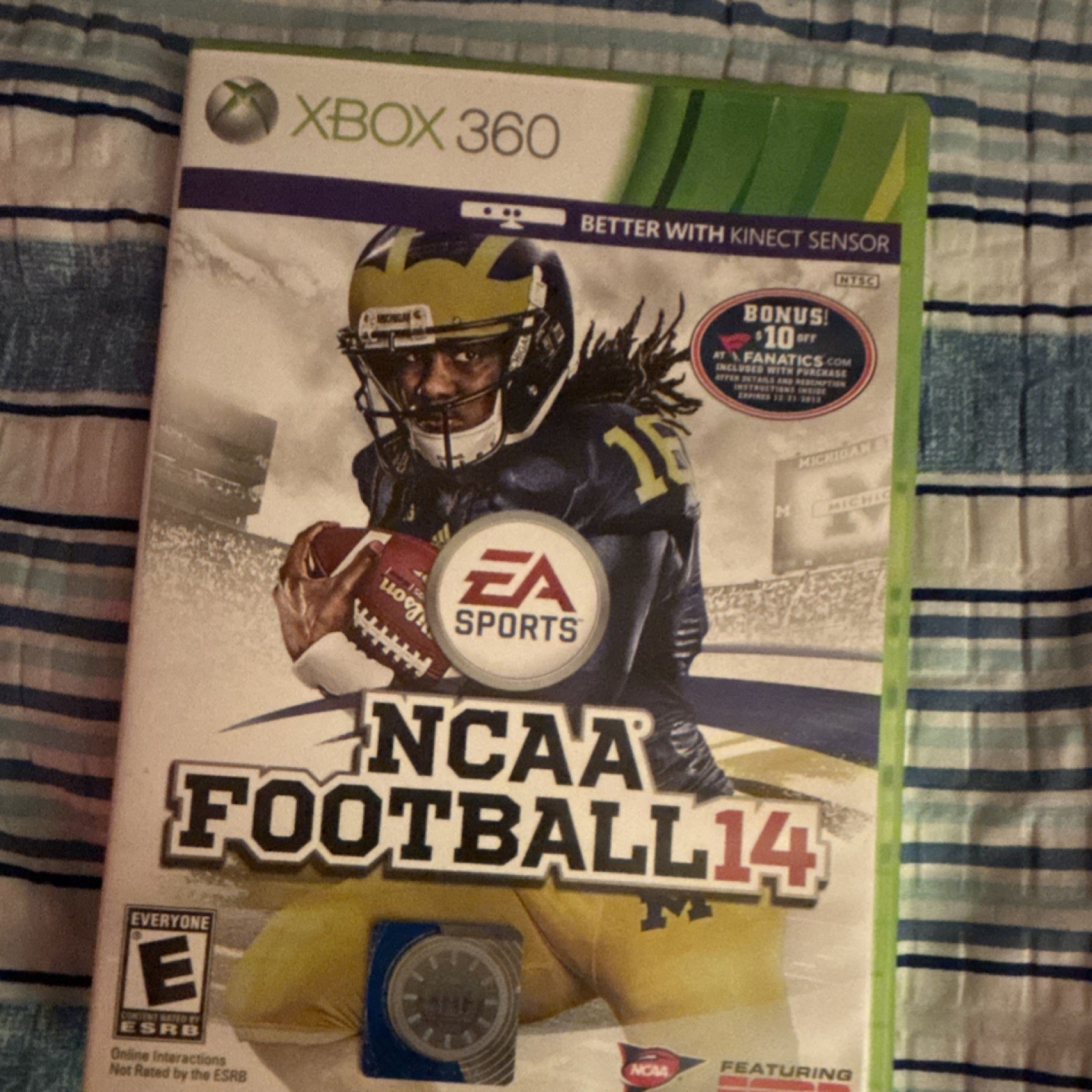 EA Sports NCAA Football 14 Xbox 360 Better with Kinect Sensor