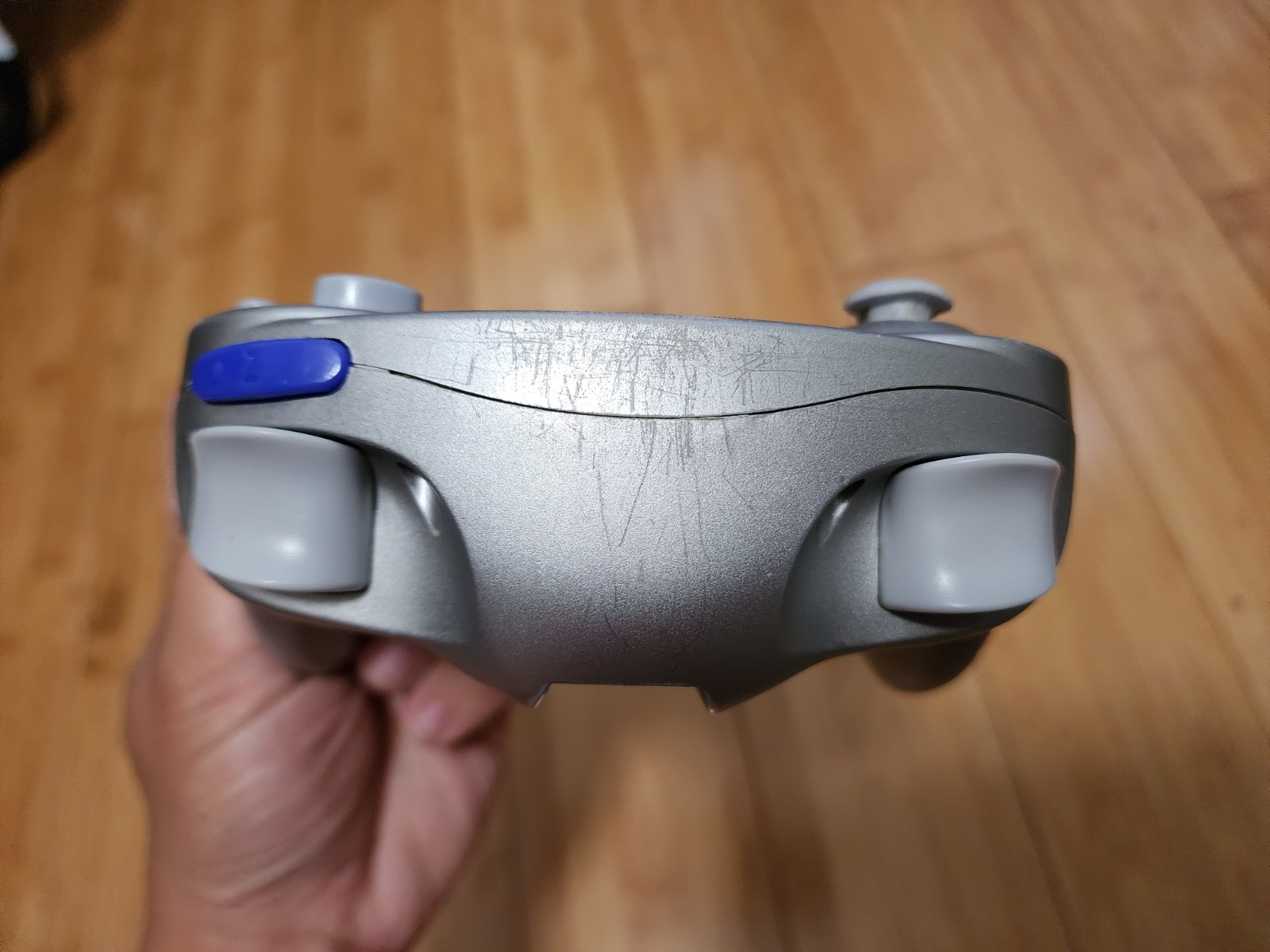 Nintendo Gamecube WaveBird Wireless Controller – Grey (No Receiver & Back Cover)