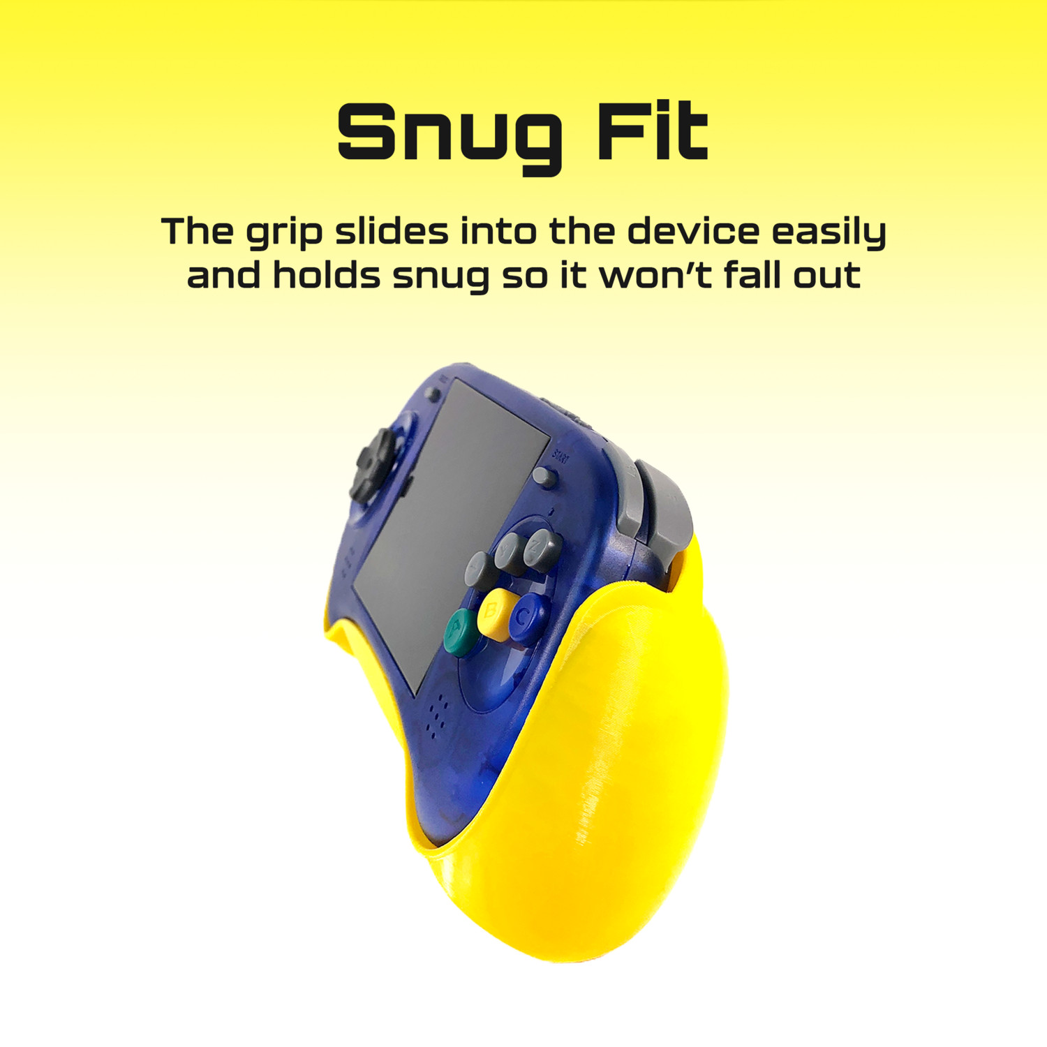 Anbernic RGARC-D/S Comfort Grip Case – 2-in-1 Screen Protector – 3D Printed