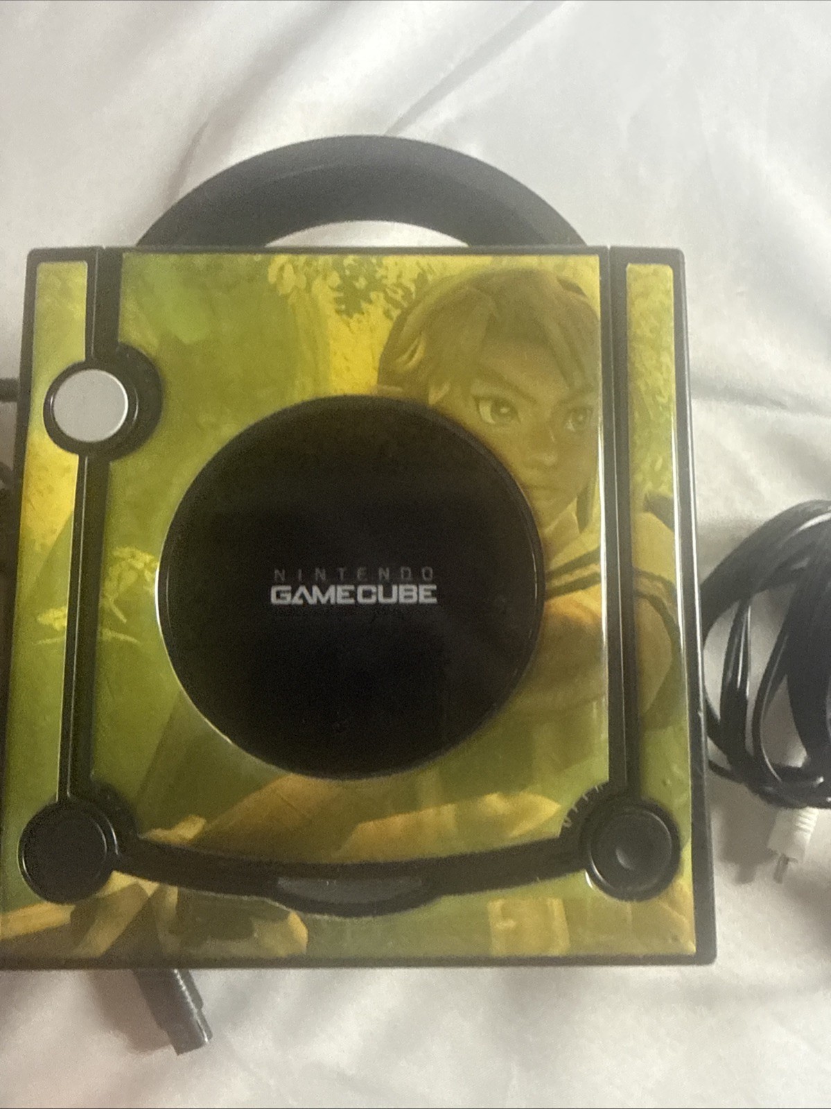 Nintendo Zelda Skin Gamecube Console With One Controller Tested