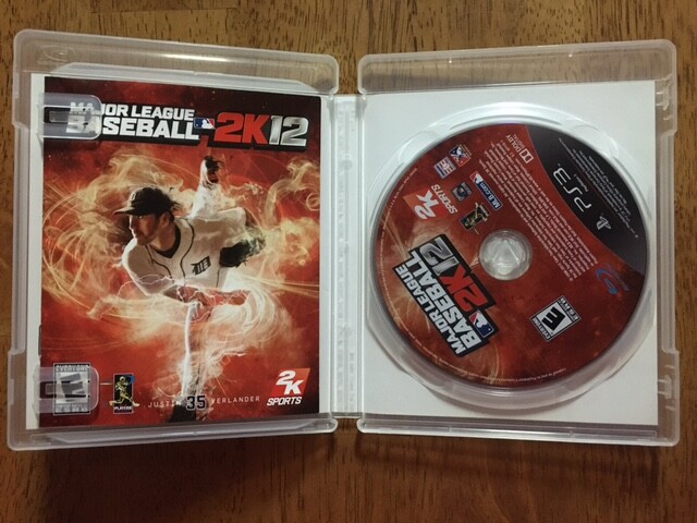 Major League Baseball 2K12 PlayStation 3 PS3 with Manual – Used