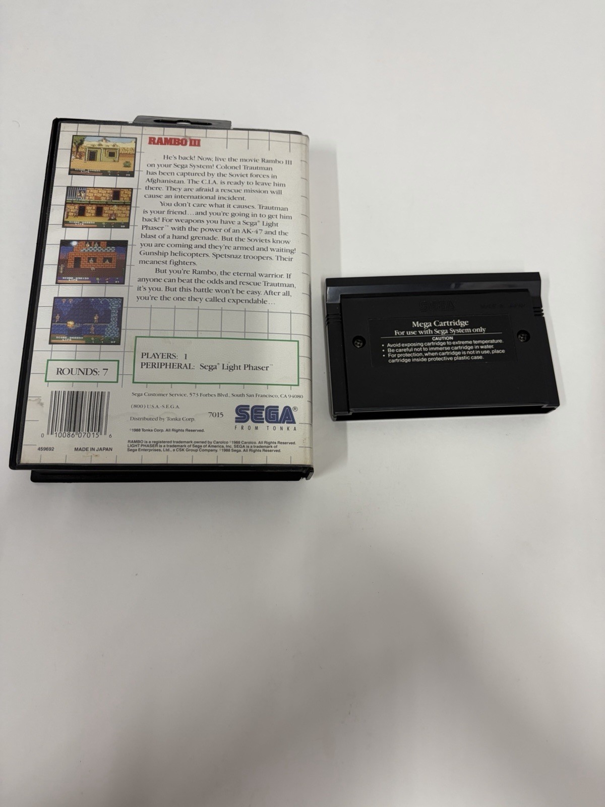 Rambo III (Sega Master System, 1988)