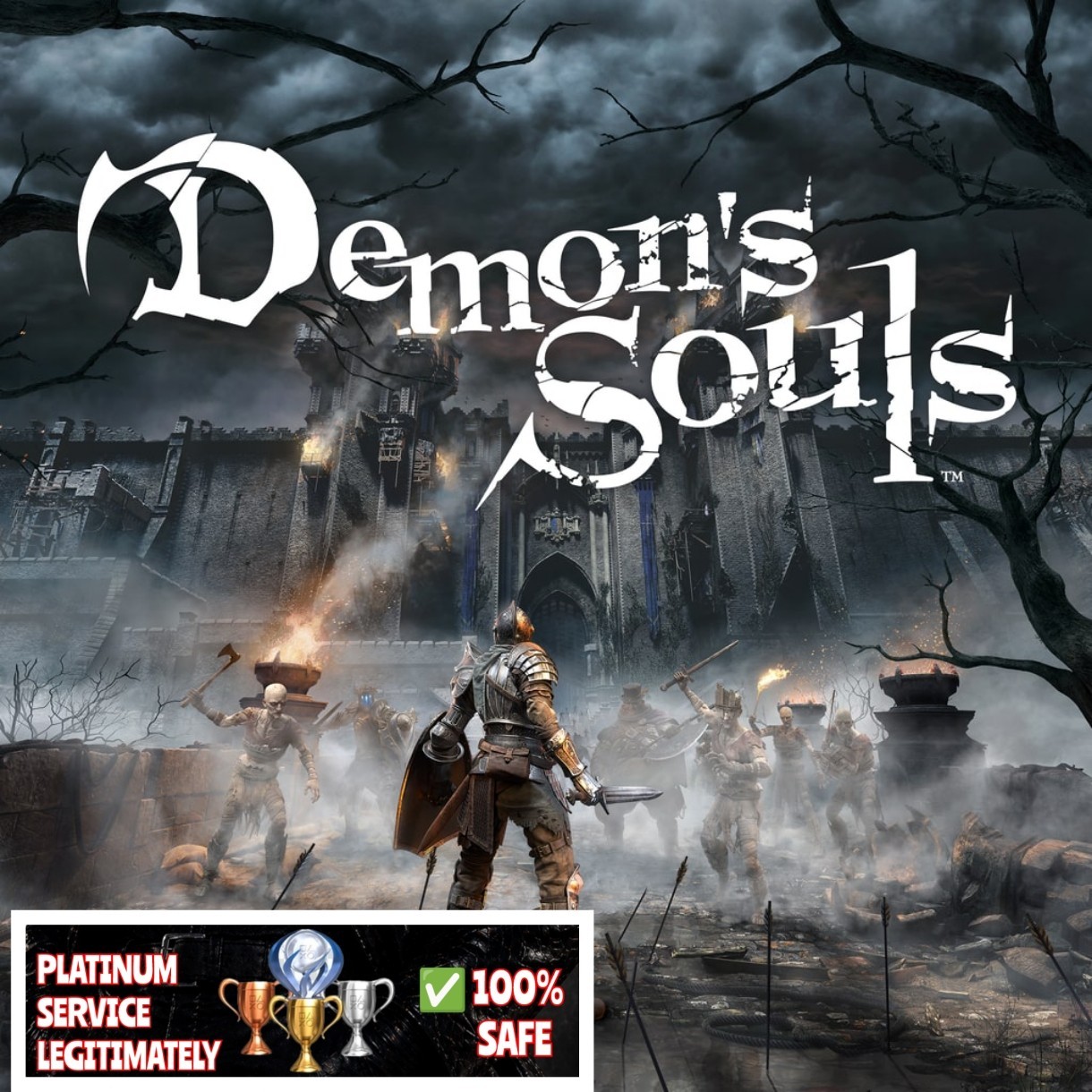Demon Souls – Ps5 – Platinum service – done legitimately – Read the description