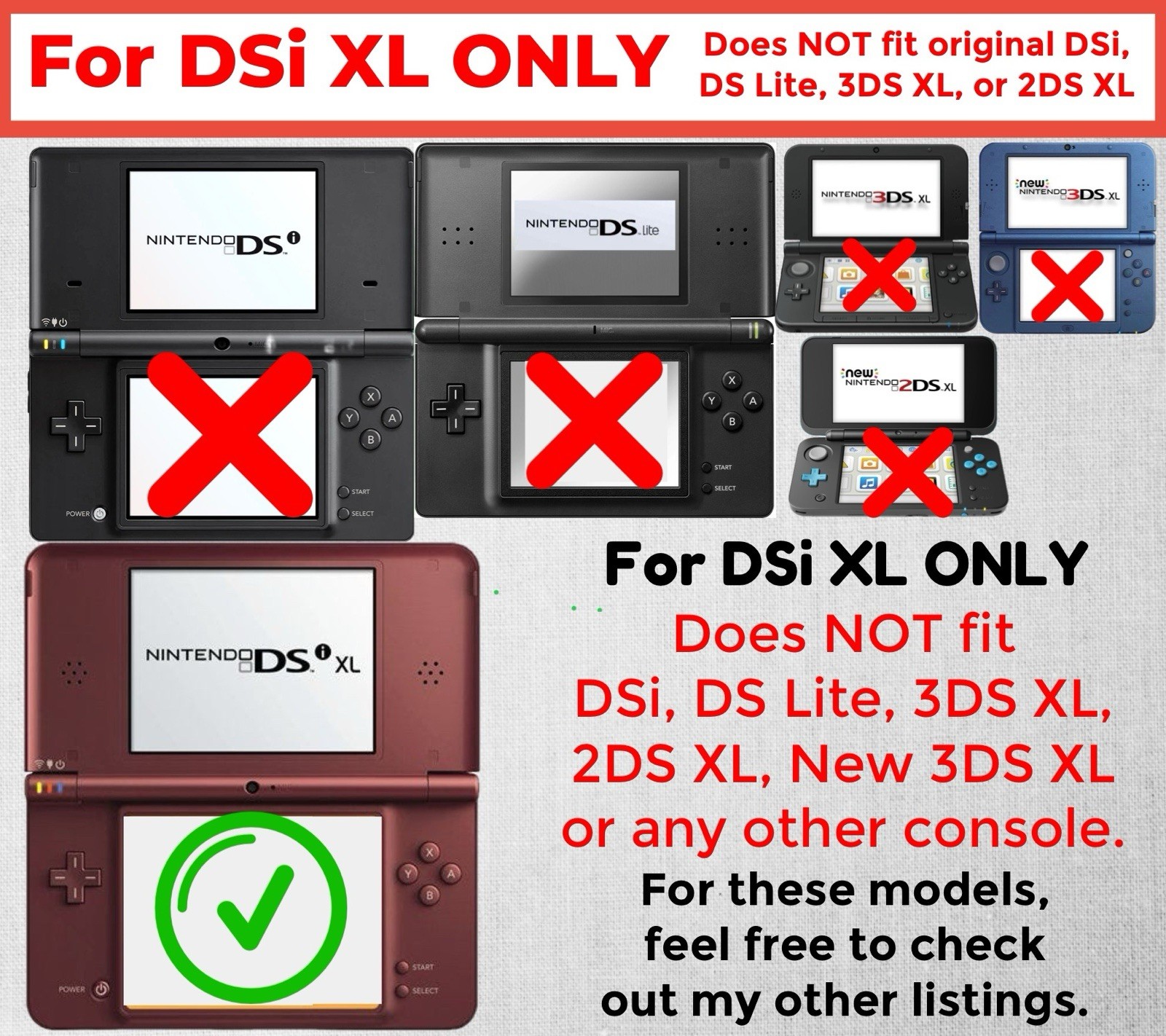 Replacement Stylus for Nintendo DSi XL – Choose your Color!