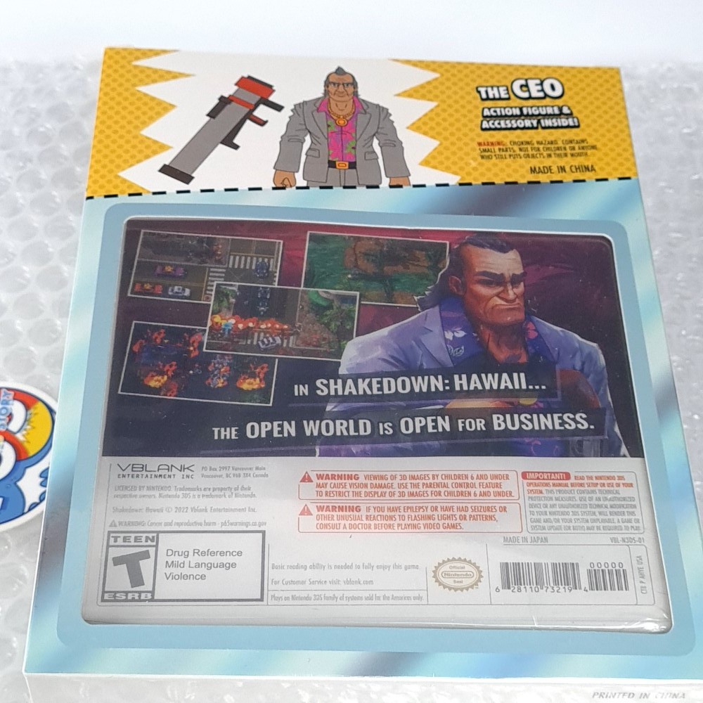 Shakedown Hawaii Collector’s Edition Nintendo 3DS NTSC-US New(Retro City Rampage