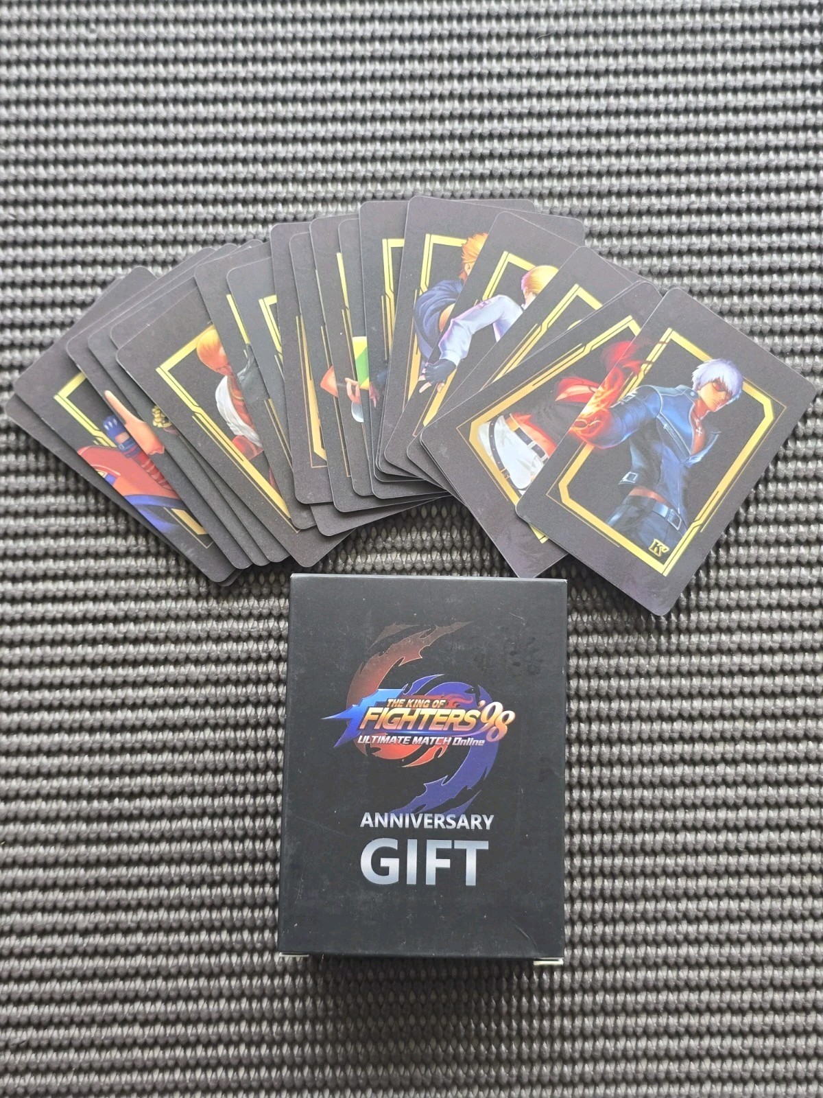 King Of Fighters 98 KOF98 UMOL Anniversary Character Card Set Rare Promo NEOGEO