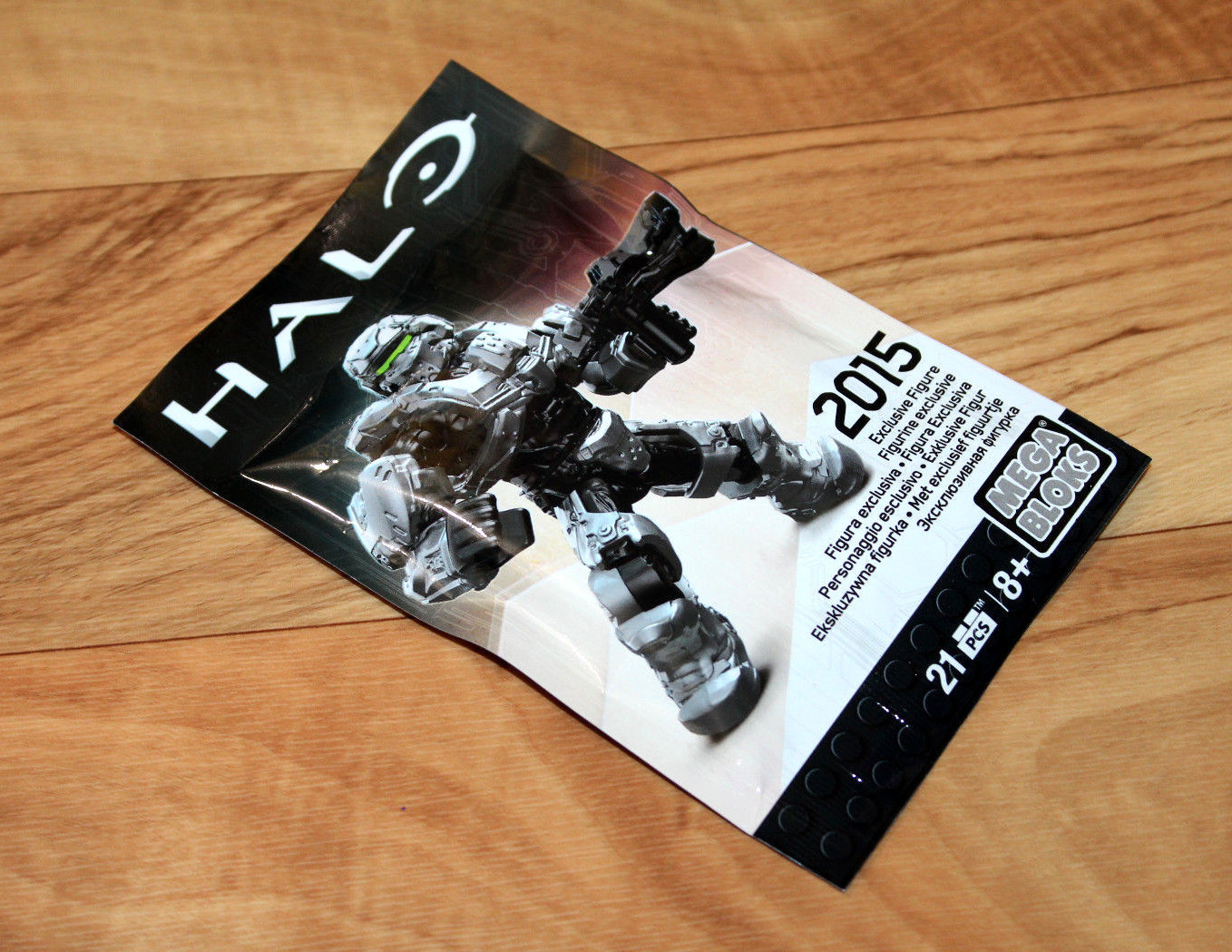 Halo Mini Exclusive Silver Warrior Figure Mega Bloks Gamescom 2015