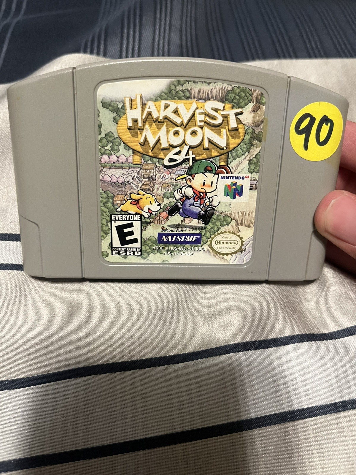 Harvest Moon (Nintendo 64) Authentic, Tested, Working – N64