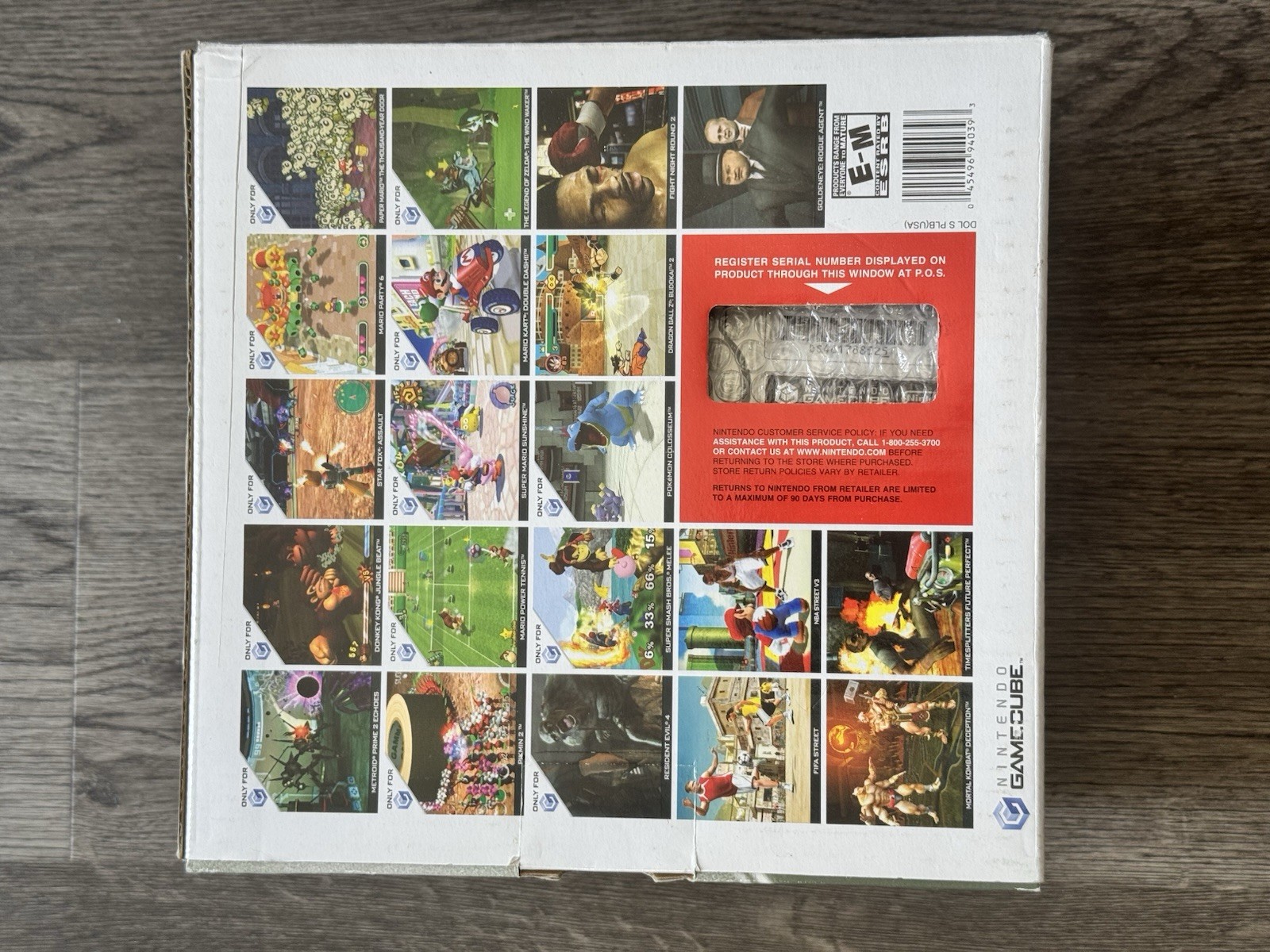 Nintendo GameCube Platinum Bundle with Original Box + Super Mario Sunshine NICE!