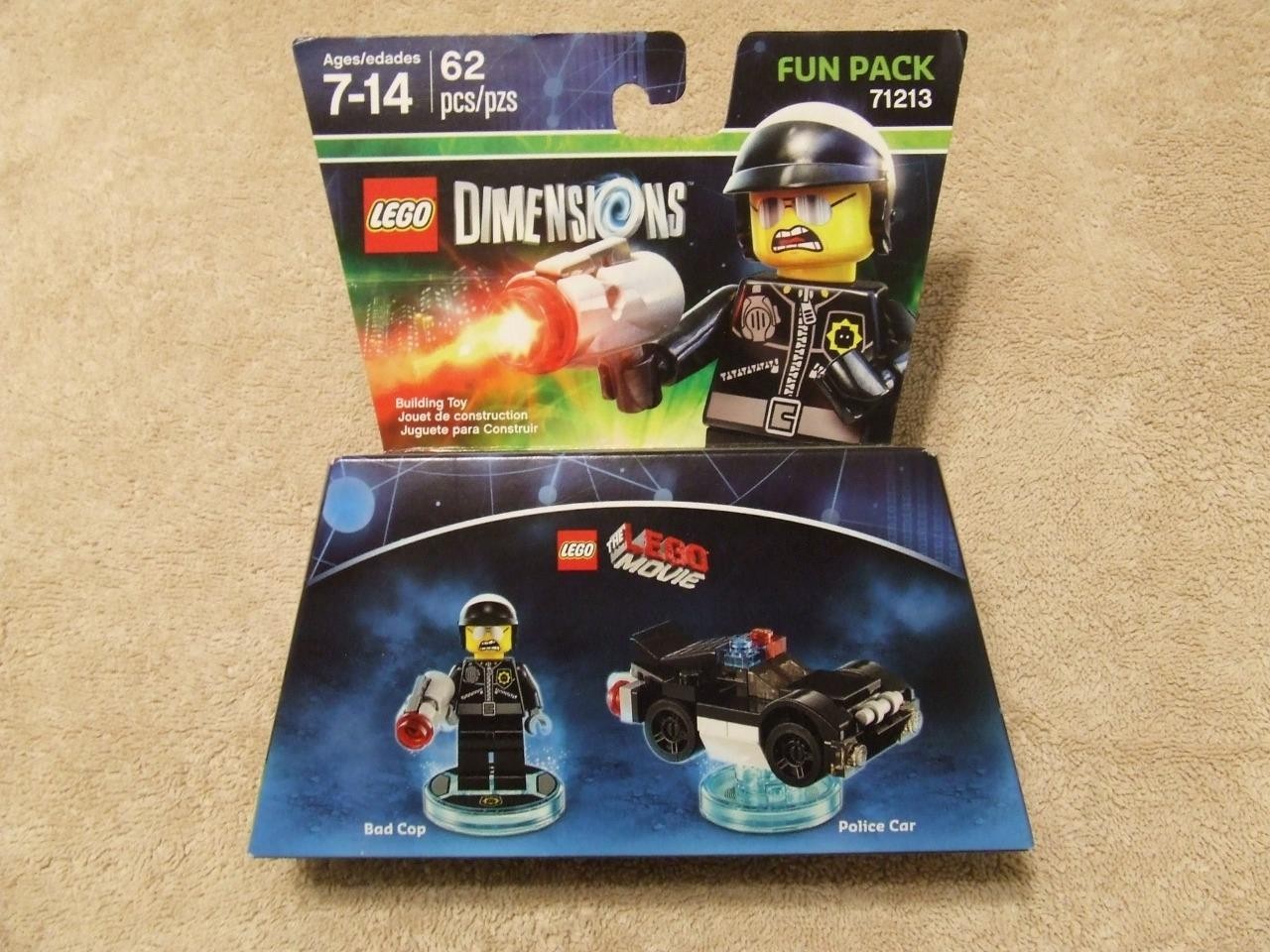 * New * Lego 71213 Dimensions Bad Cop Sealed Box * Free Shipping *
