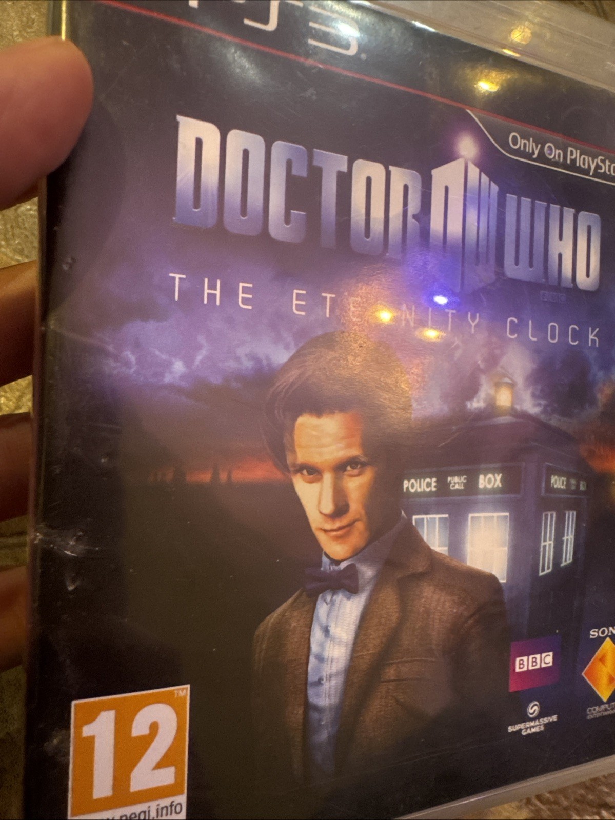 DOCTOR WHO THE ETERNITY CLOCK- PLAYSTATION 3 PS3