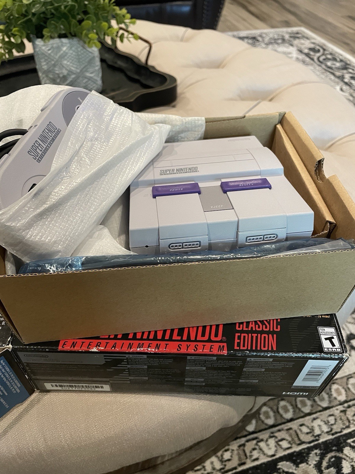 Nintendo Super NES Classic Edition Gaming Console – Grey