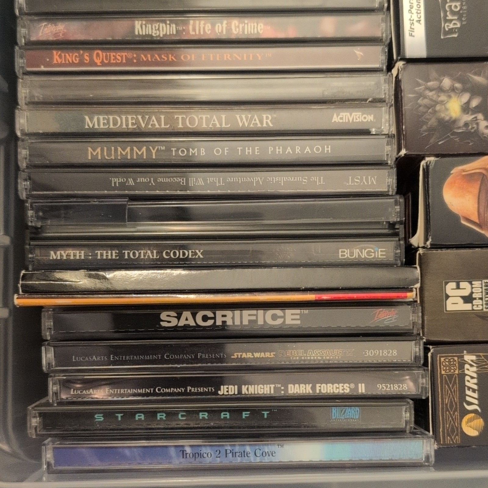 Starting PC Collector lot – 39 games w Many PC Classics in Excellent Condition