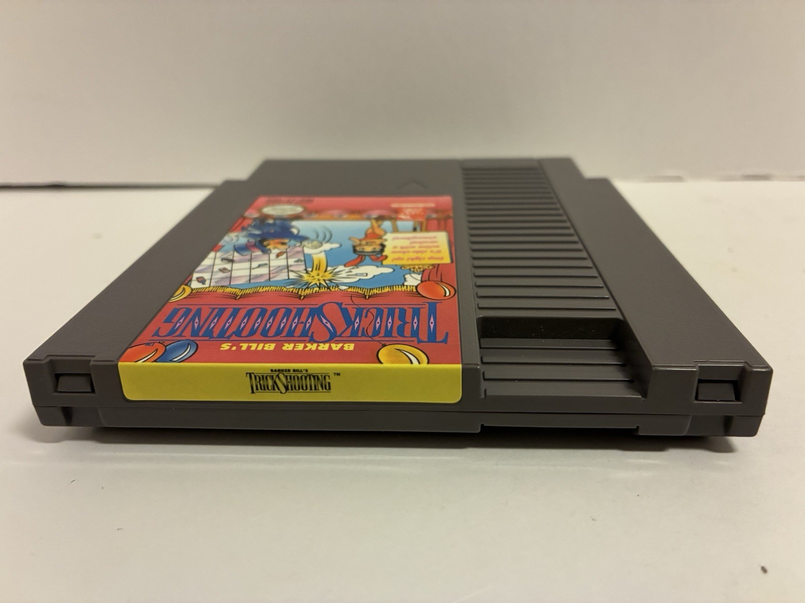 Barker Bill’s Trick Shooting w/man (Nintendo Entertainment System NES) TESTED