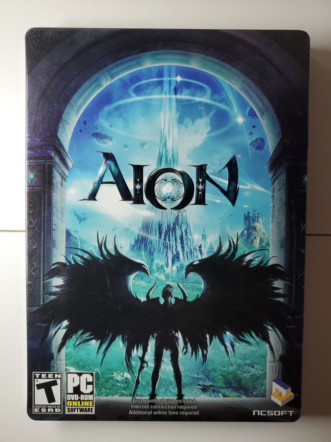 Aion Limited Edition Steelbook – PC Game 2009 – Complete CIB W Manual – Tested
