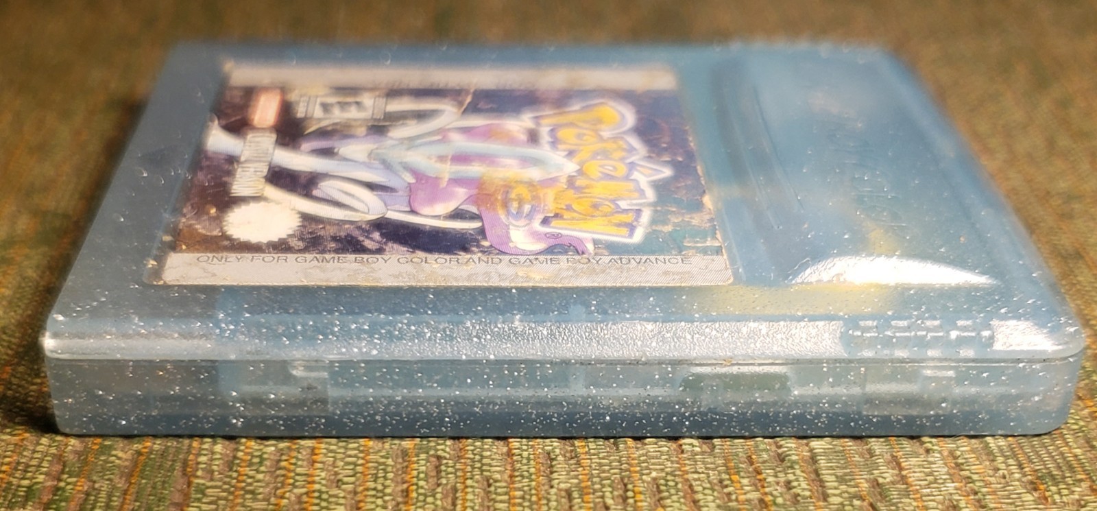 Pokemon: Crystal Version Game Boy Color 2001 AS-IS For Parts/REPAIR CGB-BYTE-USA