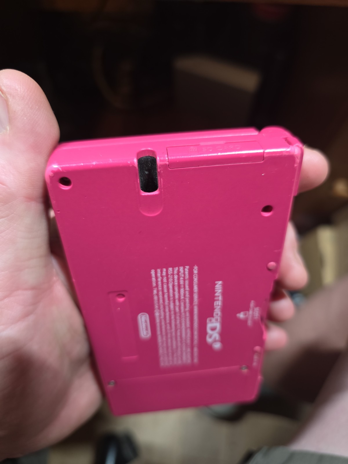 Nintendo DSi Pink Console + Charger GOOD CONDITION! No Stylus