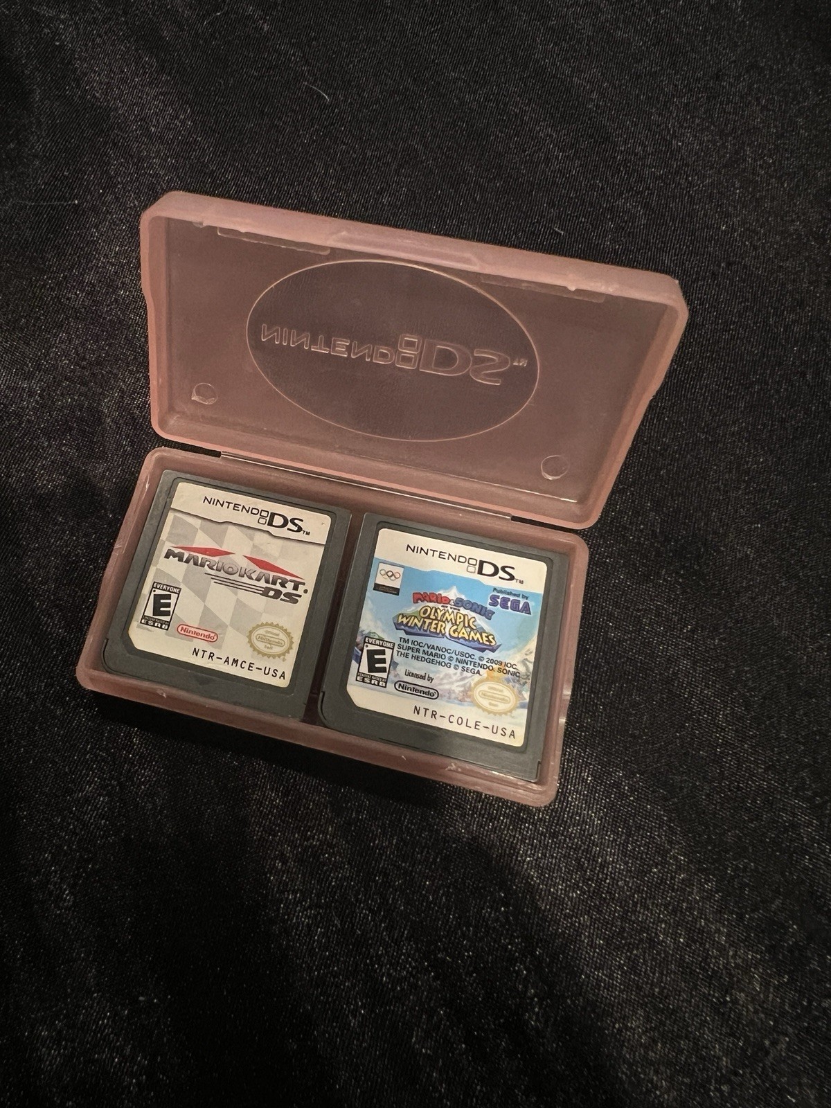 Nintendo DS 3DS Game Bundle Mario Kart & Sonic Olympic Games