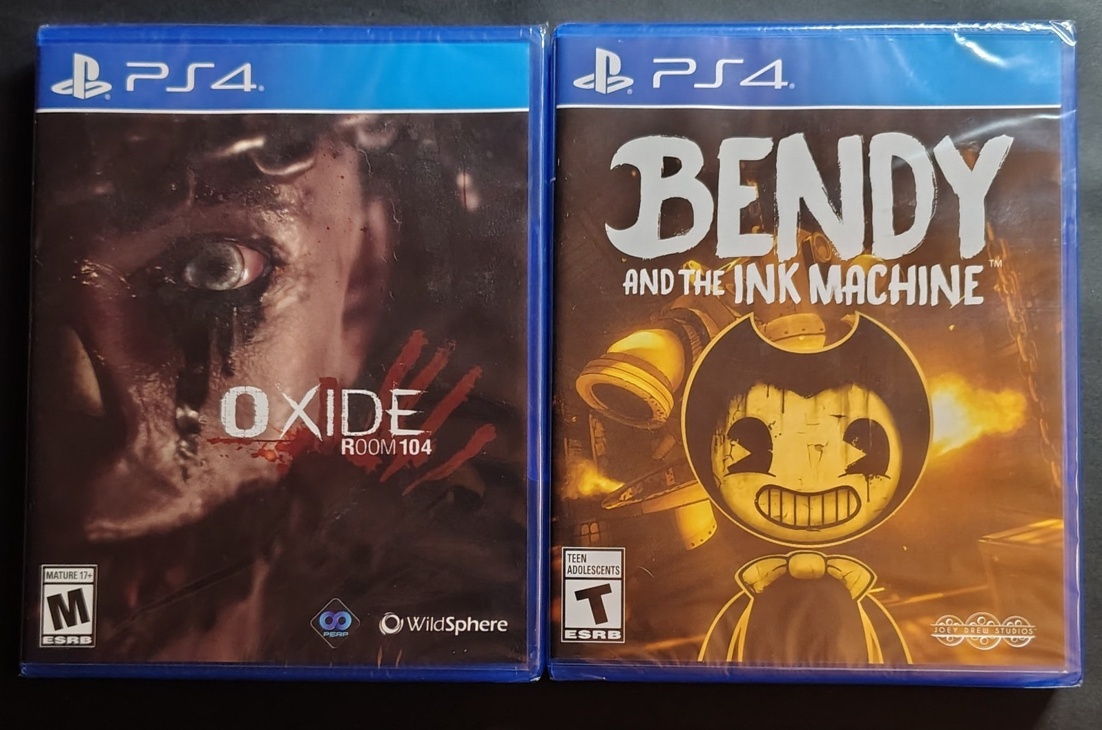 Oxide Room 104 & Bendy and the Ink Machine PS4 Lot