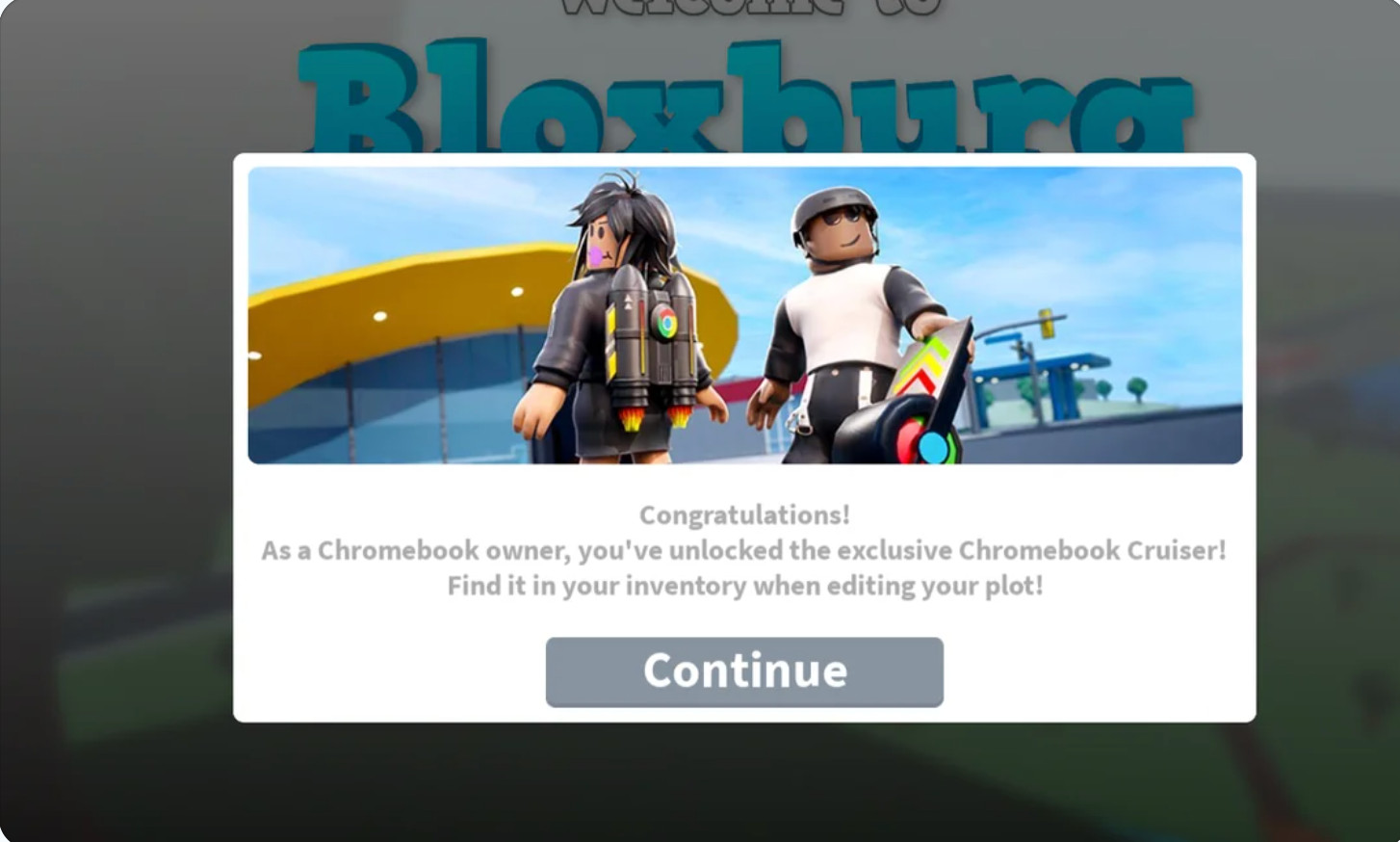 EXCLUSIVE Roblox Chromebook jetpack AND scooter to use in Bloxburg!!